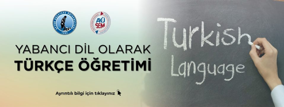 Yabancı Dil Olarak Türkçe Öğretimi Eğitimi