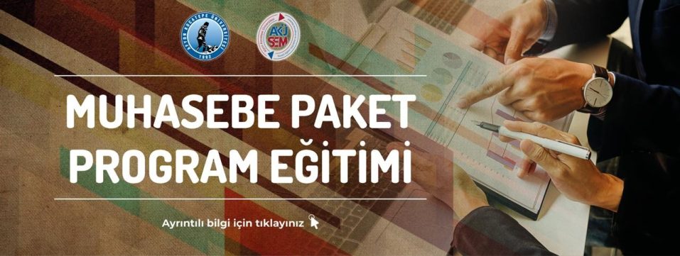 MUHASEBE PAKET PROGRAM EĞİTİM PROGRAMI
